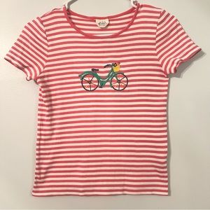 Mini Boden Appliqué Bicycle Tee